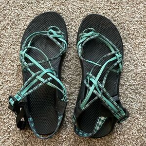 Women’s Chacos ZX/3 Classic Chukawalla Aqua Sandals Size 11